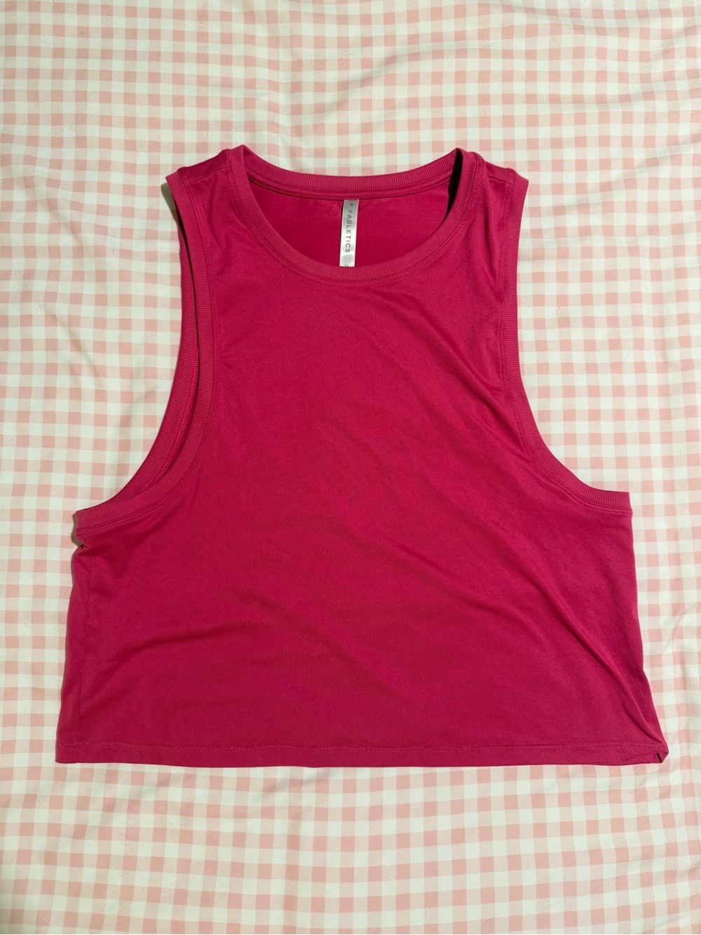 Fabletics Women’s Magenta Muscle Tank Top